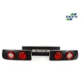 A Pair of Depo Clear Lense with Carbon Housing (Altezza) Tail Lights - Nissan 300ZX... by Depo