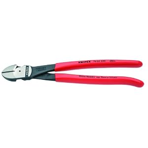 Knipex 7401250SBA 10-Inch High Leverage Diagonal Cutters by 