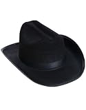 New Child Country Black Cowboy Stetson Felt Costume Hat