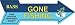 B.A.S.S. Gone Fishing - Metal Arrow Sign (27x9)