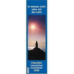 Psalmen, Lesezeichenkalender 2008 (Kalender)