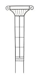 Metal Wall Column Trellis