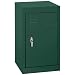 Sandusky LF11151524-08 Welded Steel Mini Locker, 15" Width x 24" Height x 15" Depth, 1 Tier, Forest Green