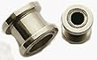 8g (8 Gauge) Surgical Steel Flesh Tunnel Plug Earlet