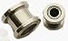 2g (2 Gauge) Surgical Steel Flesh Tunnel Plug Earlet