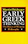 Early Greek Thinking