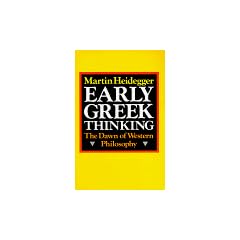 Early Greek Thinking: The Dawn of Western Philosophy