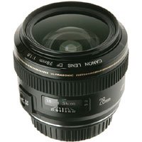 Canon EF 28mm f 1.8 USM Wide Angle Lens for Canon SLR Cameras