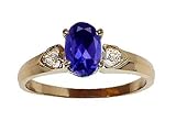 Genuine Iolite Ring - White or Yellow Gold 0.84 cts FREE GIFT BAG!