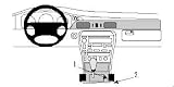 CPH-Brodit Cadillac Seville Brodit ProClip Console mount 1998 - 2004 Fits USA - #832573