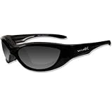 Wiley-X Sunglasses Ink Gloss Black Frame with Smoke Lenses by