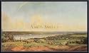 Art Poster Metal Framed Print - Narrows from Staten Island - Artist: Jasper Francis Cropsey- Poster Size: 21 X 36