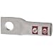 Morris Products 93048 Compression Lug, 1 Hole, Aluminum, 3/0 Str. Wire Range, 1/4" Stud Size