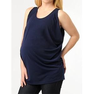 Buy A Pea in the Pod: Lavish By Heidi Klum Sleeveless Scoop Neck Tie Detail Maternity T Shirt by A Pea in the Pod