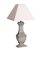 Lámpara Decapado Gris