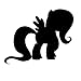 Pack of 3 Fluttershy Stencils Made from 4 Ply Mat Board 16x20x 11x14, 8x10