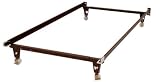 Adjustable Metal Bed Frame with Rug Rollers By Knickerbocker Bed Frames
