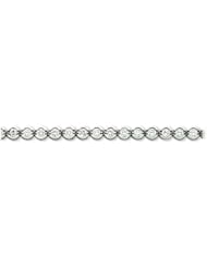 Genuine 14K White Gold White Fancy Diamond Bracelet Mtg 29 Grams Of Gold 100% Satisfaction Guaranteed.