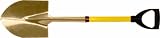 Ampco S-83FG, Round Point Shovel, 9x 11-1/4x 37, D-Grip Fiberglass Handle