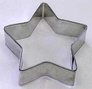 COOKIE CUTTER 3-1/2 IN STAR