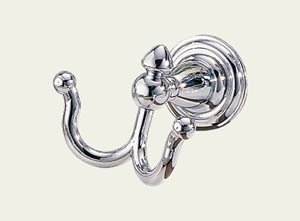 Delta Faucet 75035-NN Victorian Double Robe Hook, Pearl Nickel