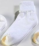 Gold Toe 3 Pack Turned Cuff Socks WHITE 9.5 - 11