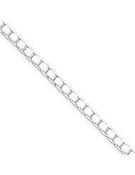 3.25mm, Sterling Silver, Box Chain, 24 inch