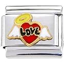 ANGEL HEART Italian Charm