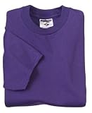 NEW JERZEES - Youth 50/50 Cotton/Poly T-Shirt Deep Purple-M