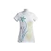 Gaiam Talking Flowers Organic Cotton Short Sleeve Thoughtful Tee T-Shirt - White - Sm...
