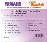 John Denver's Greatest Hits Smart Pianosoft 3.5 Diskette