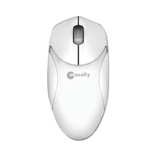 Macally iceMouse USB Optical Internet Mouse (White)