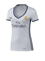 adidas Camiseta Manga Corta Real Madrid H Jsy W (Blanco / Morado)