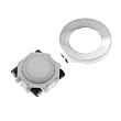 GTMax Replacement Clear TrackBall For BlackBerry Curve 8350i 8330 8320 8310 8300