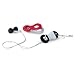 Belkin 3-Pack TuneTie for iPod/MP3 Player Earbuds (Black, Red, Gray)