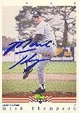 Mark Thompson, Bend Rockies - Rockies Affiliate Autographed Card