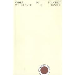 Aveuglante ou banale : Essais sur la po�sie, 1949-1959