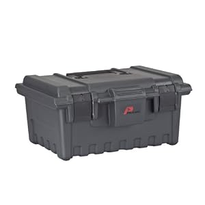 Plano Molding 761 BAB Power Tool Box with Tray, Graphite Gray, 16-Inch
