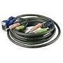 Apex Cybex 9FT USB CABLE W/SPEAKER & MIC ( SVAUSB-9 )