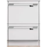 Fisher Paykel DishDrawer Series: DD24DHTI6V2 Semi-Integrated Double Drawer Dishwasher with 9 Wash Programs, Intelligent Load Sensing, Adjustable Racks, Folding Tines, Tall Tub and ADA Compliant: Integrated with Softener/Requires Custom Panel