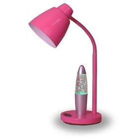 17 Inch New Metal Task Lamp - Pink Color