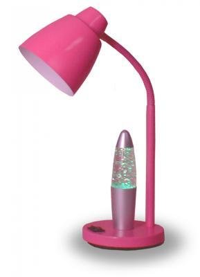 17 Inch New Metal Task Lamp - Pink Color