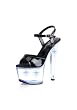 Women's Sandal With Motion-Activated Lights In The Platform And 6 3/4 Inch Heel