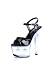 Women's Sandal With Motion-Activated Lights In The Platform And 6 3/4 Inch Heel