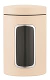 Brabantia Window Canister Set 1.4litre Almond