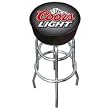 Coors Light Logo Padded Bar Stool - Game Room Products > Pub Stools > Beer Logos
