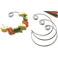 Charcoal Companion Circle Kabob Skewers, Set of 4