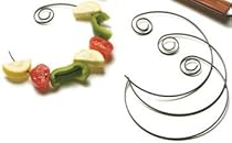 Charcoal Companion Circle Kabob Skewers, Set of 4
