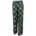 Reebok Green Bay Packers Youth Green Printed Team Logo Pajama Pants