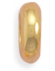 MMA Silver - 14 Karat Gold Plated Spacer Bead